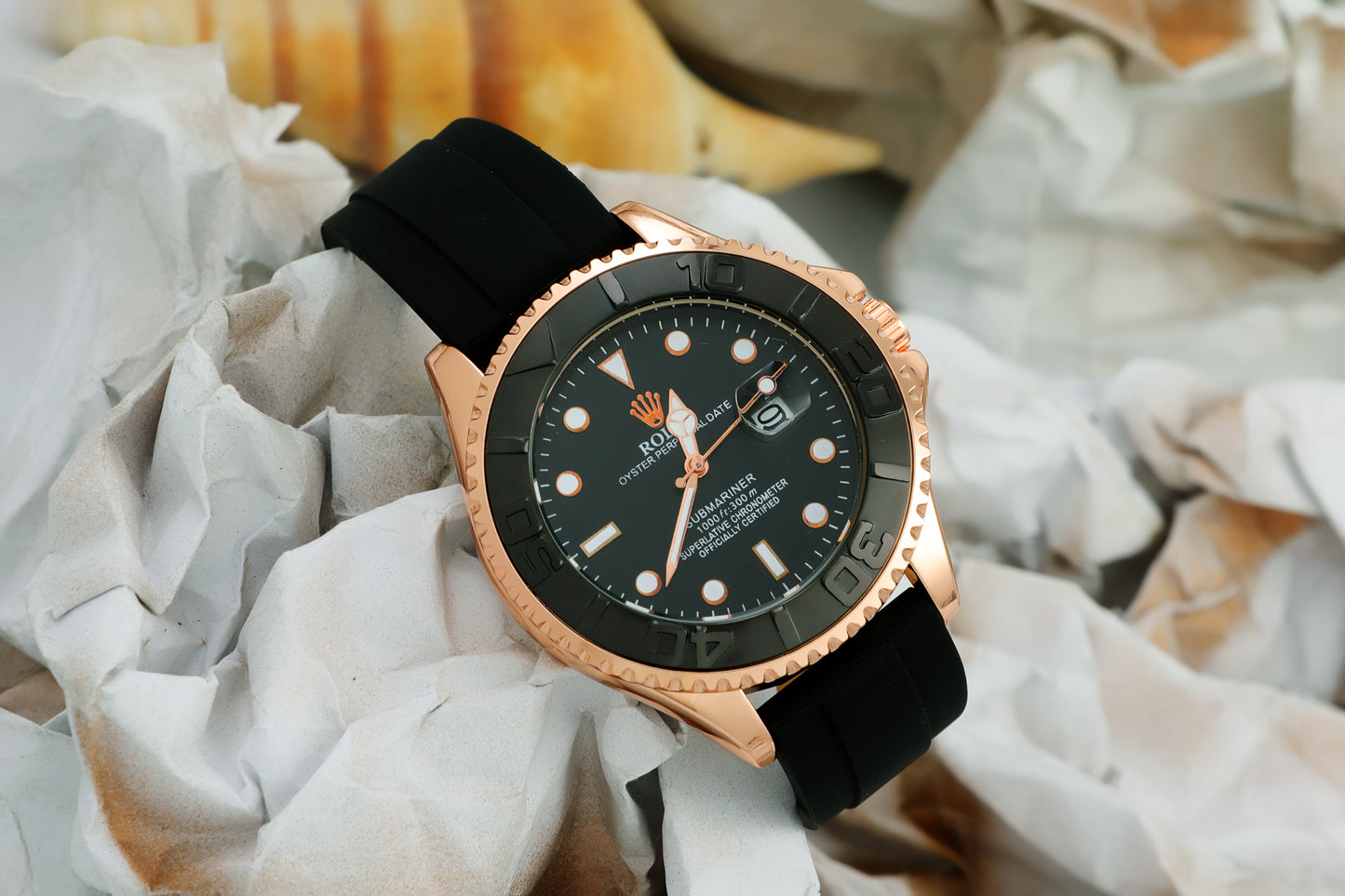 Rolex Submariner Oyster Perpetual – Black Dial & Bezel