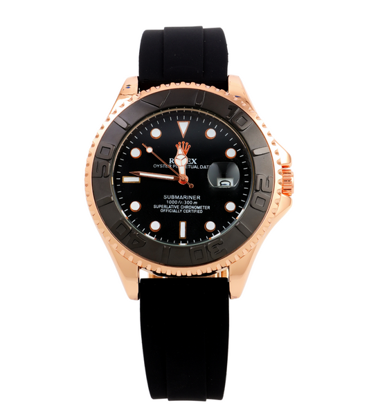 Deep Diver Watch– Black Dial & Bezel